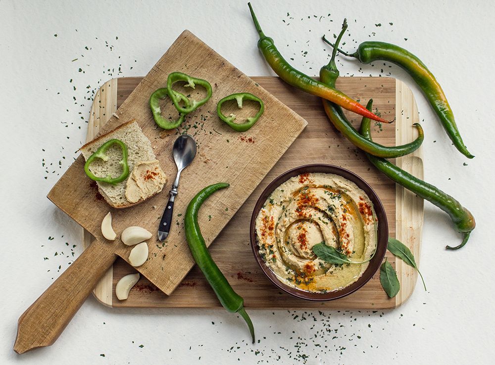 Hummus art print by Dimitar Lazarov for $57.95 CAD