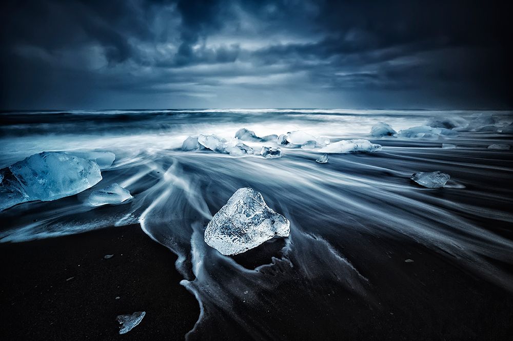 Blue Jokulsarlon art print by Jorge Ruiz Dueso for $57.95 CAD