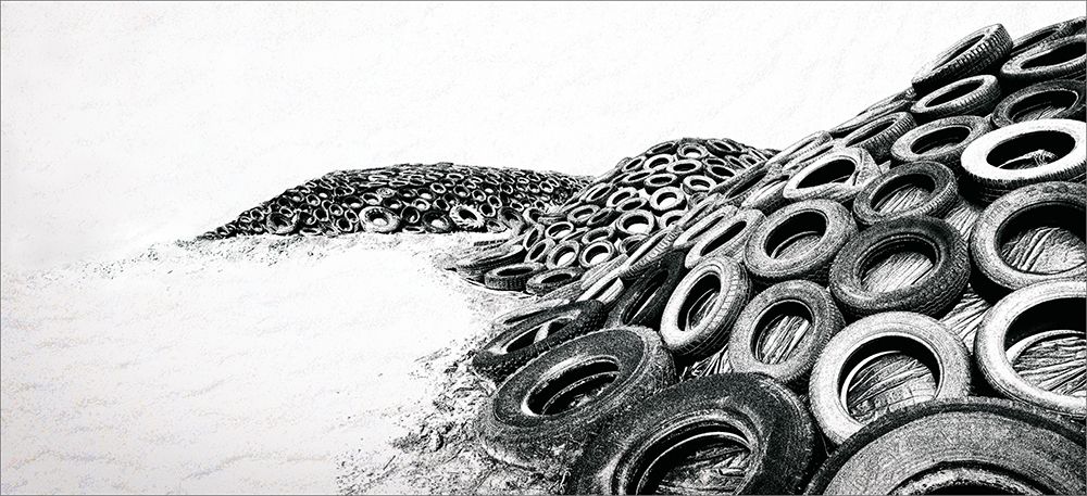 Upcycle art print by Gilbert Claes for $57.95 CAD