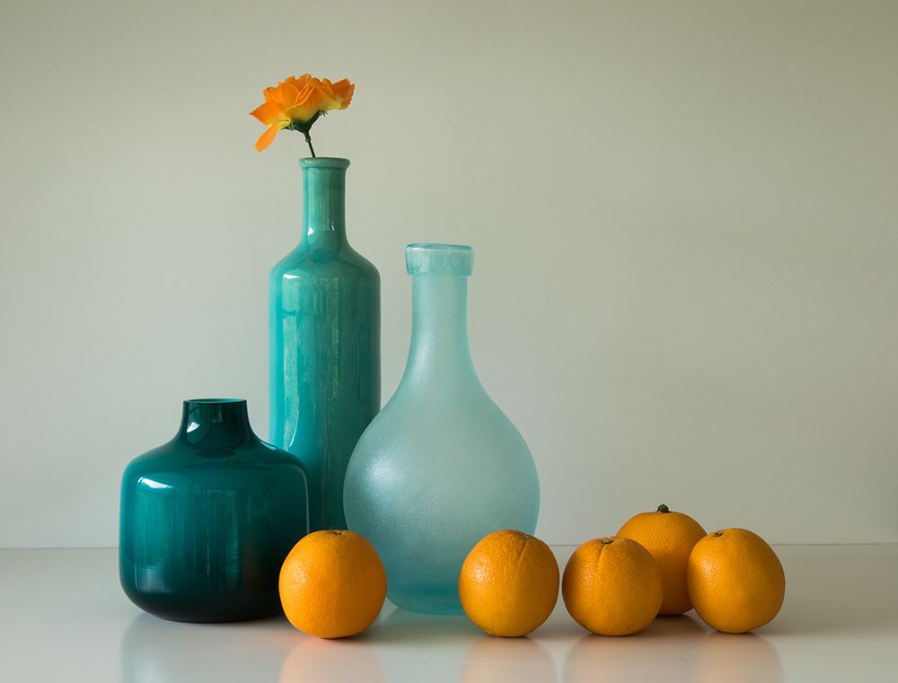 A Touch Of Orange art print by Jacqueline Hammer for $57.95 CAD