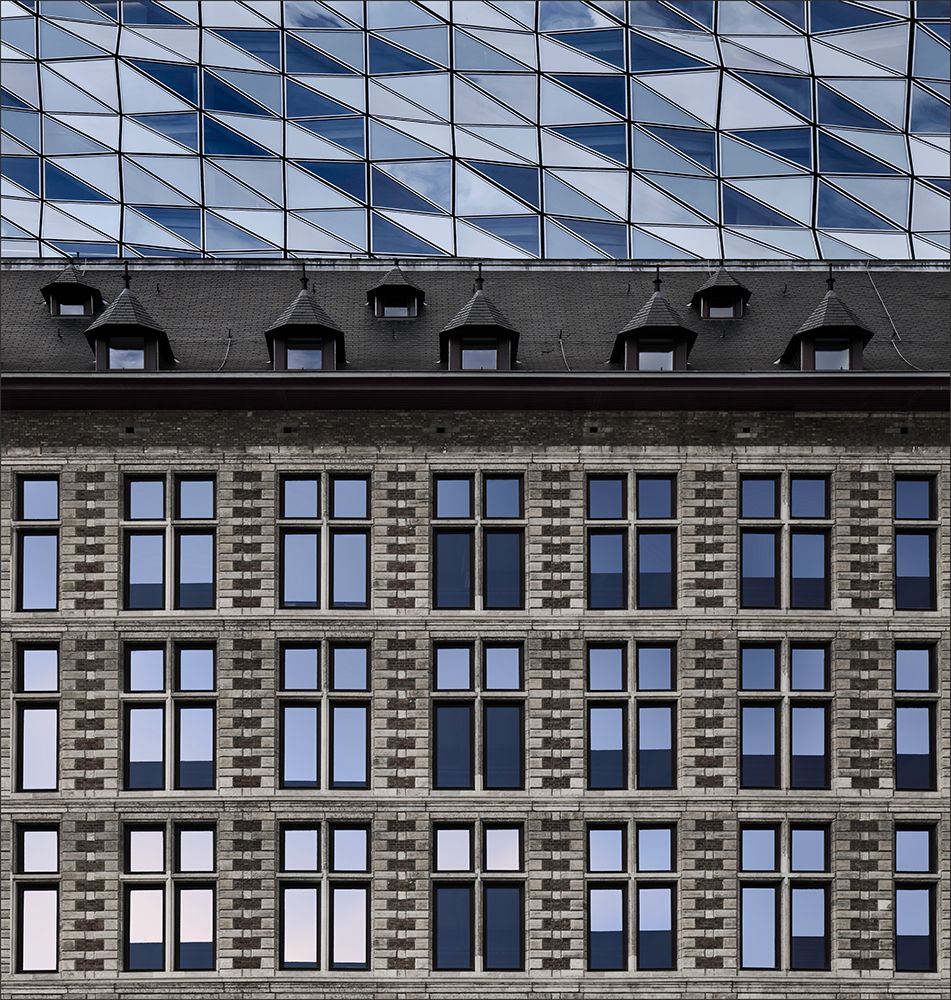 Fused Architecture art print by Gilbert Claes for $57.95 CAD