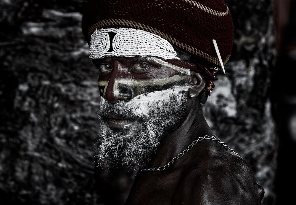 At The Mt Hagen Sing Sing Festival-V - Papua New Guinea art print by Joxe Inazio Kuesta for $57.95 CAD