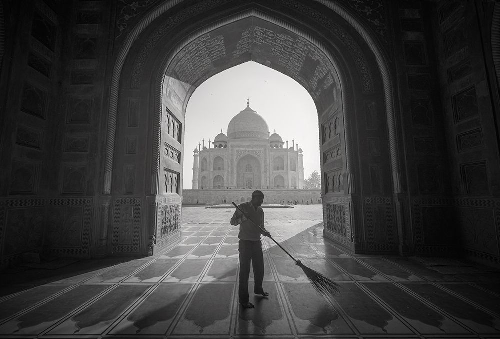 Cleaning art print by Sarawut Intarob for $57.95 CAD