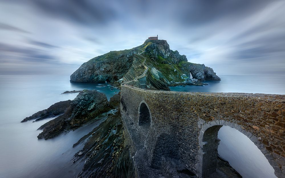 Games Of Thrones - Dragonstone Island -San Juan De Gaztelugatxe art print by Jesus M. Garcia for $57.95 CAD
