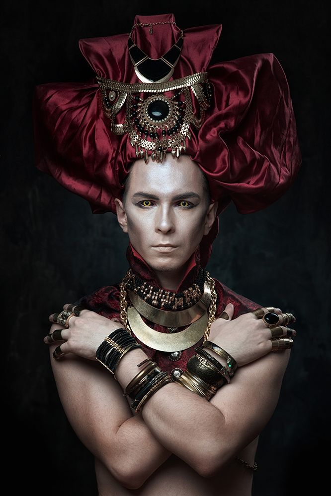 Red Pharaon art print by Constantin Shestopalov for $57.95 CAD