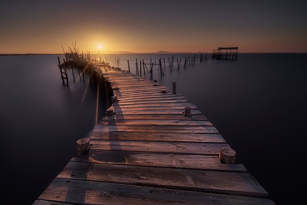 The Dock art print by Ivan Ferrero for $57.95 CAD