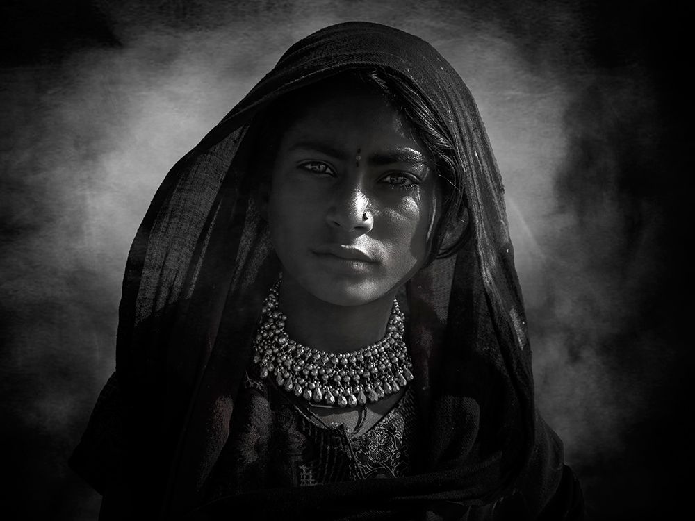 Tribal Girl art print by Svetlin Yosifov for $57.95 CAD