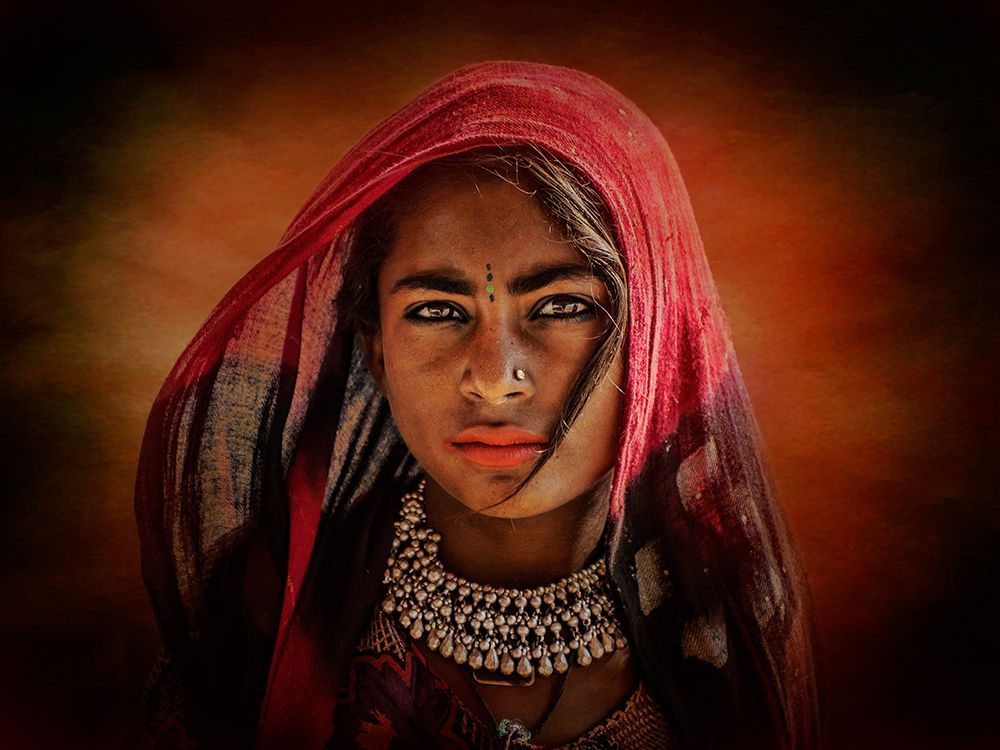 Tribal Girl 4 art print by Svetlin Yosifov for $57.95 CAD