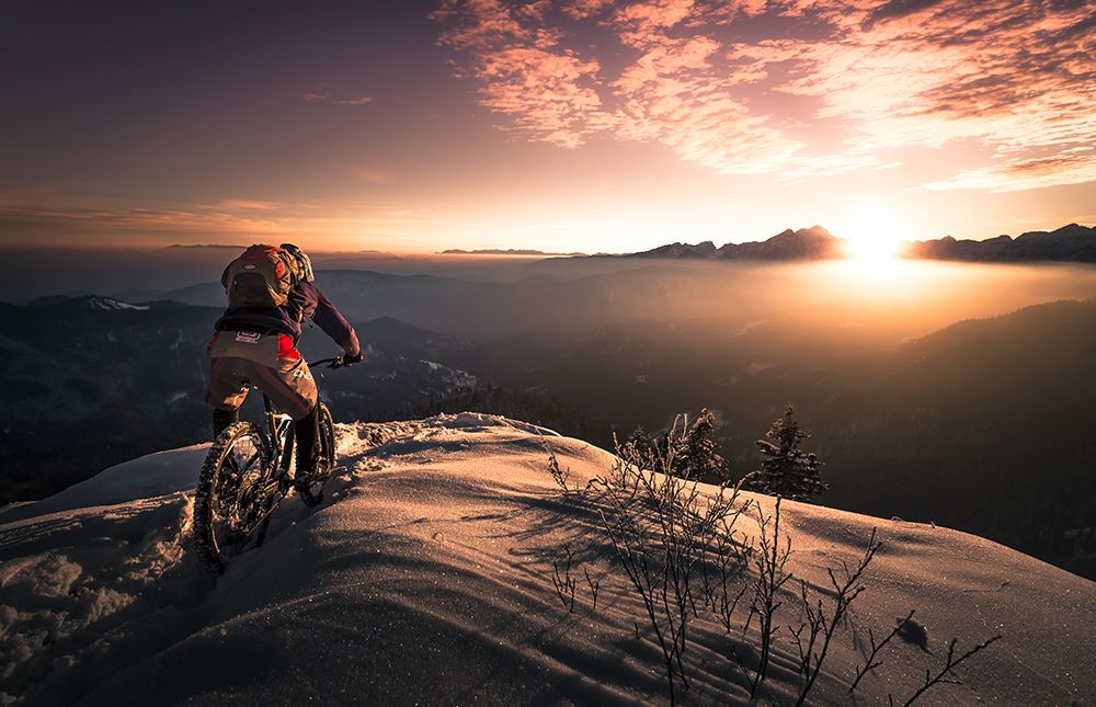 Winter Shredding art print by Sandi Bertoncelj for $57.95 CAD