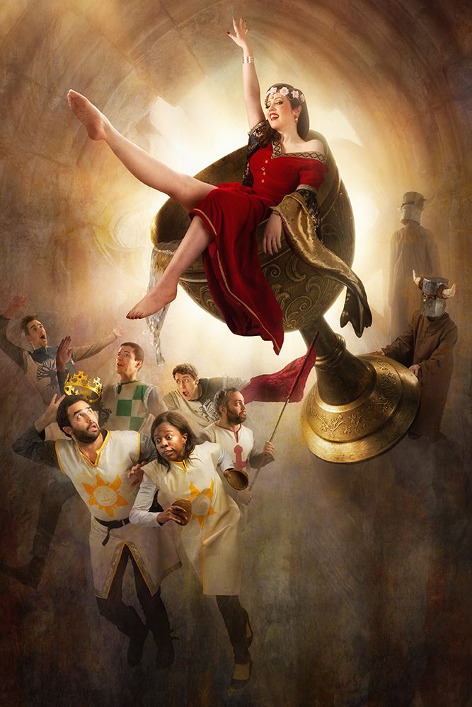 Spamalot art print by Christophe Kiciak for $57.95 CAD