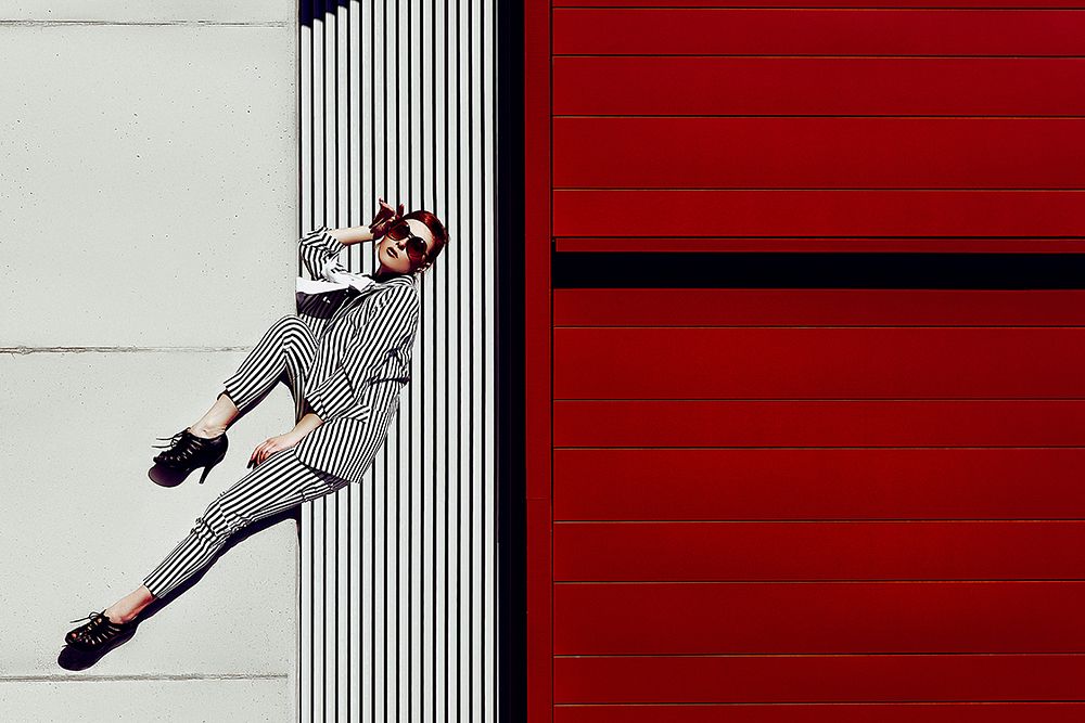 Climbing High Fashion art print by Ruslan Bolgov for $57.95 CAD
