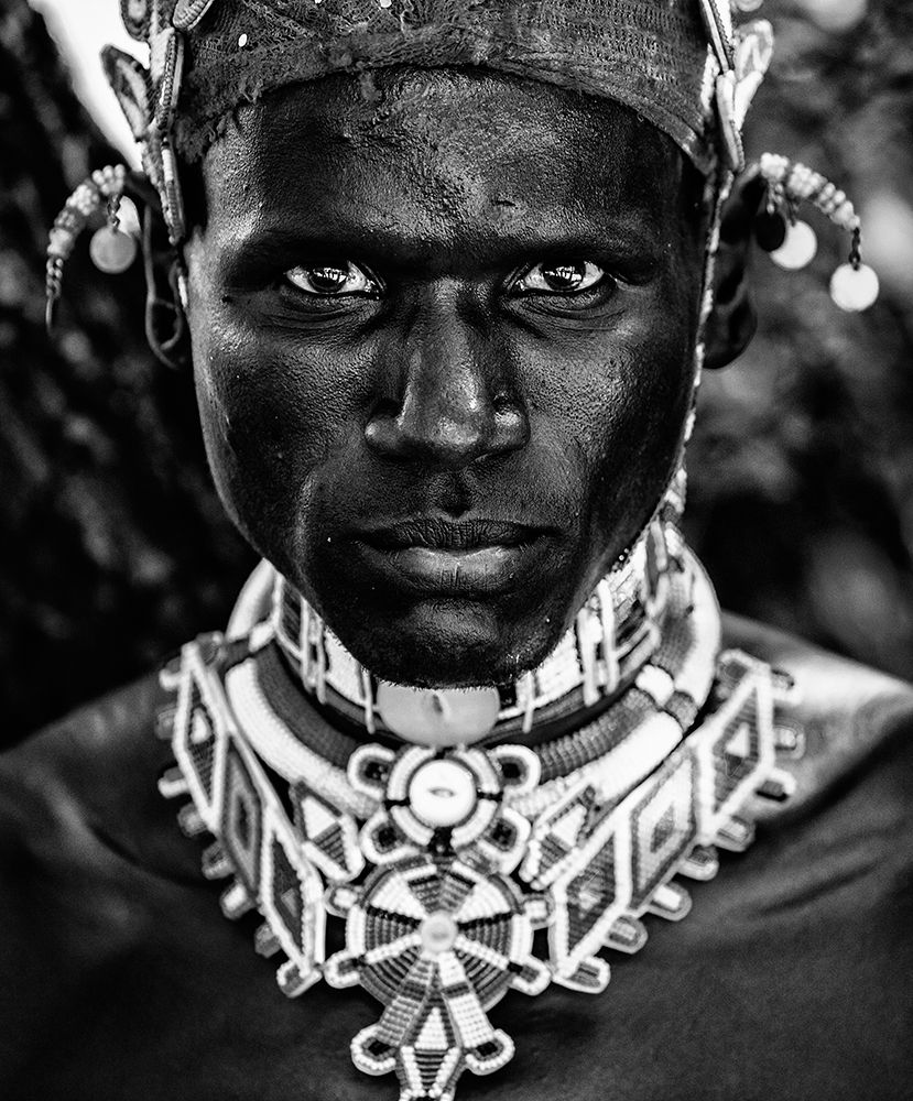 Samburu Man art print by Vedran Vidak for $57.95 CAD