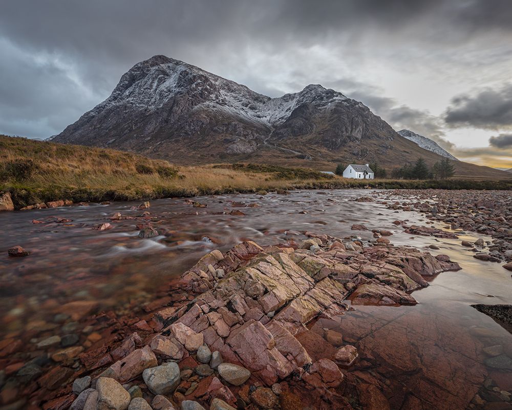 Dawn at Glen Coe Mountain art print by Stefan Winkler for $57.95 CAD