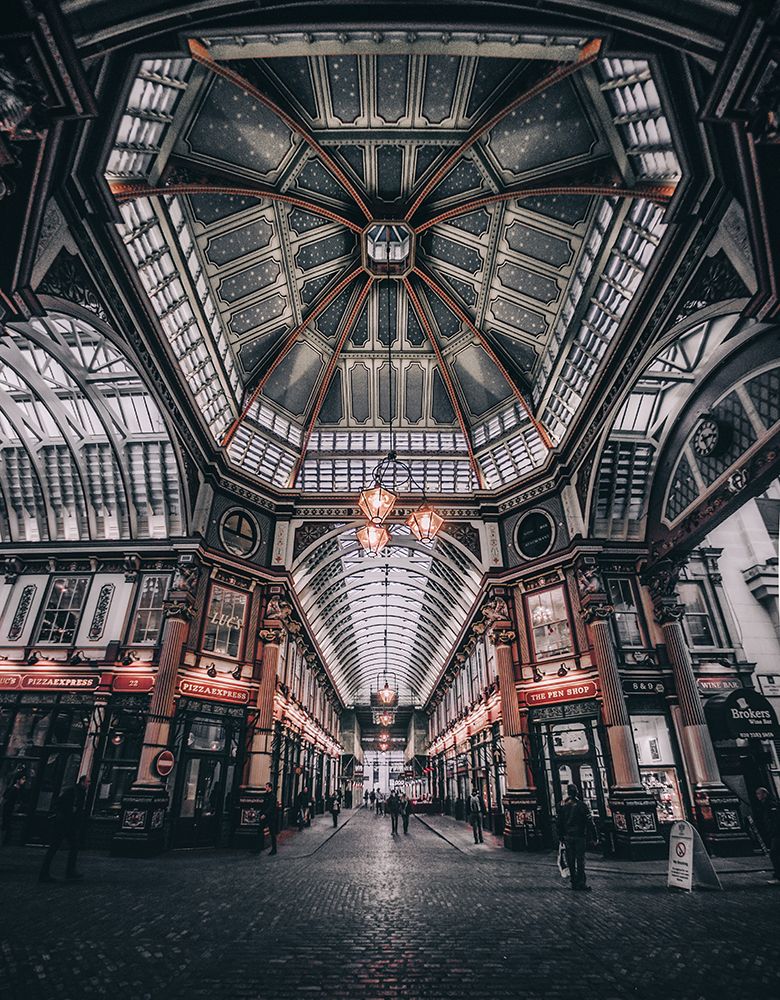 Leadenhall Market art print by David George for $57.95 CAD