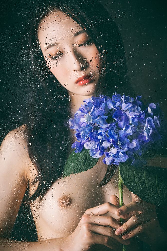 Hydrangea -Maria- art print by Daisuke Kiyota for $57.95 CAD