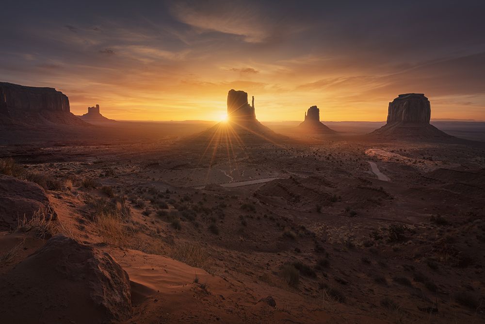 Monument Sunrise. art print by Juan Pablo De for $57.95 CAD