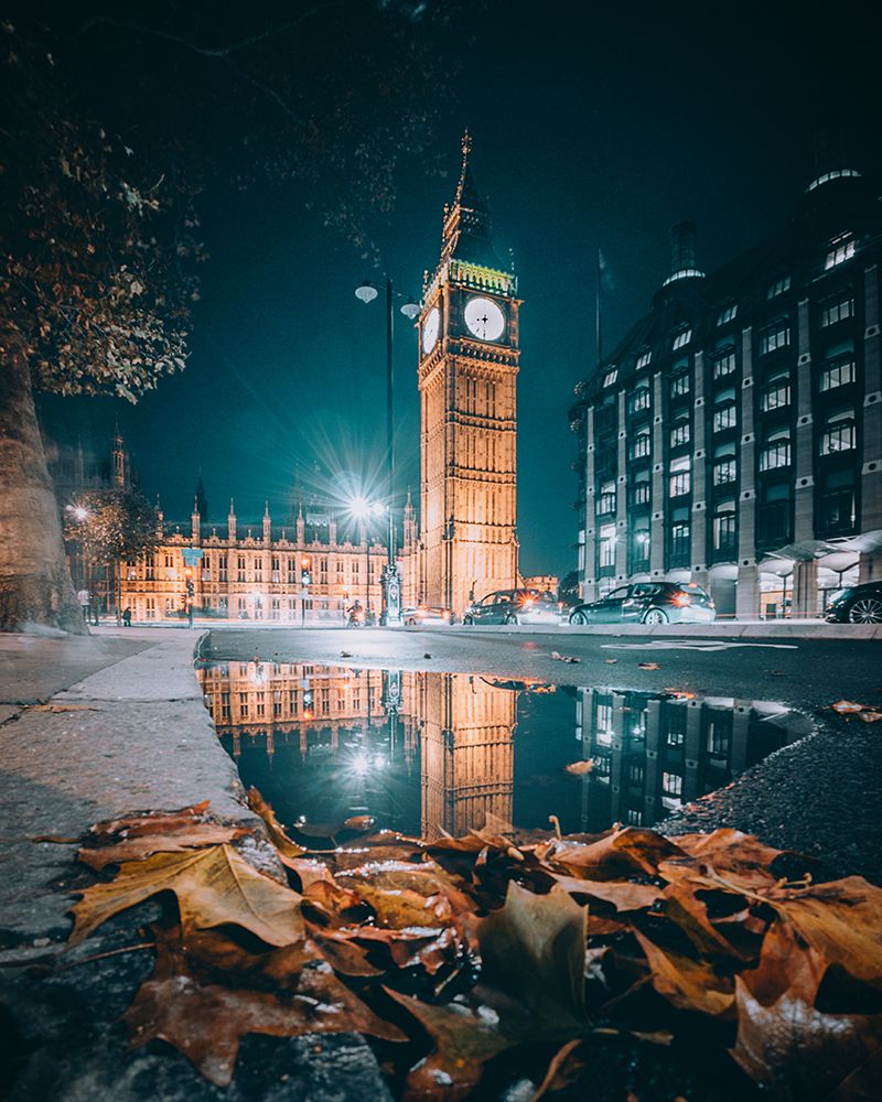 Big Ben Reflection art print by David George for $57.95 CAD