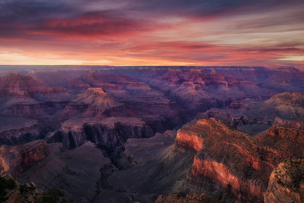 Canyon On Fire art print by Carlos F. Turienzo for $57.95 CAD