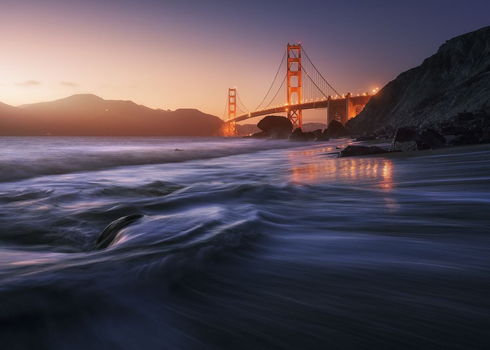 Golden Beach art print by Juan Pablo De for $57.95 CAD