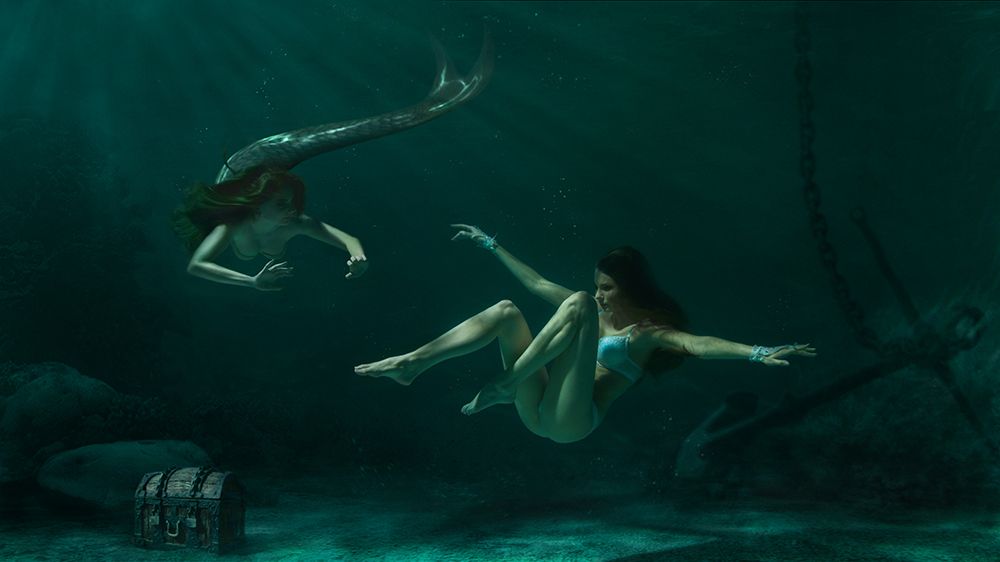 Mermaid art print by Constantin Shestopalov for $57.95 CAD