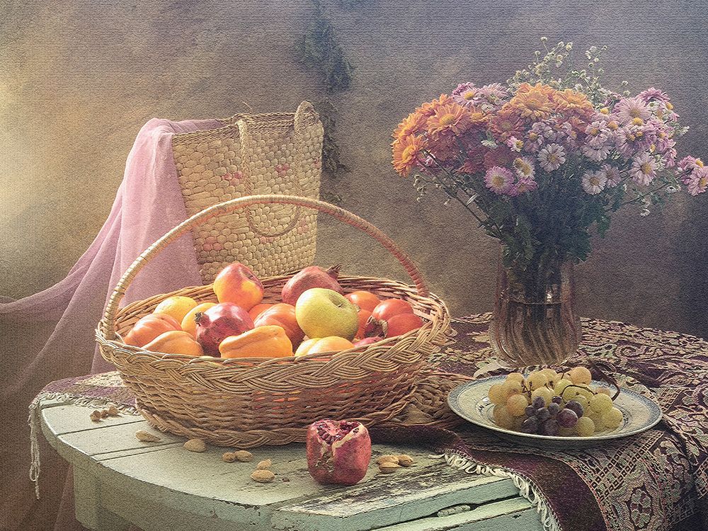 Still life in summer mood-1708 art print by UstinaGreen for $57.95 CAD