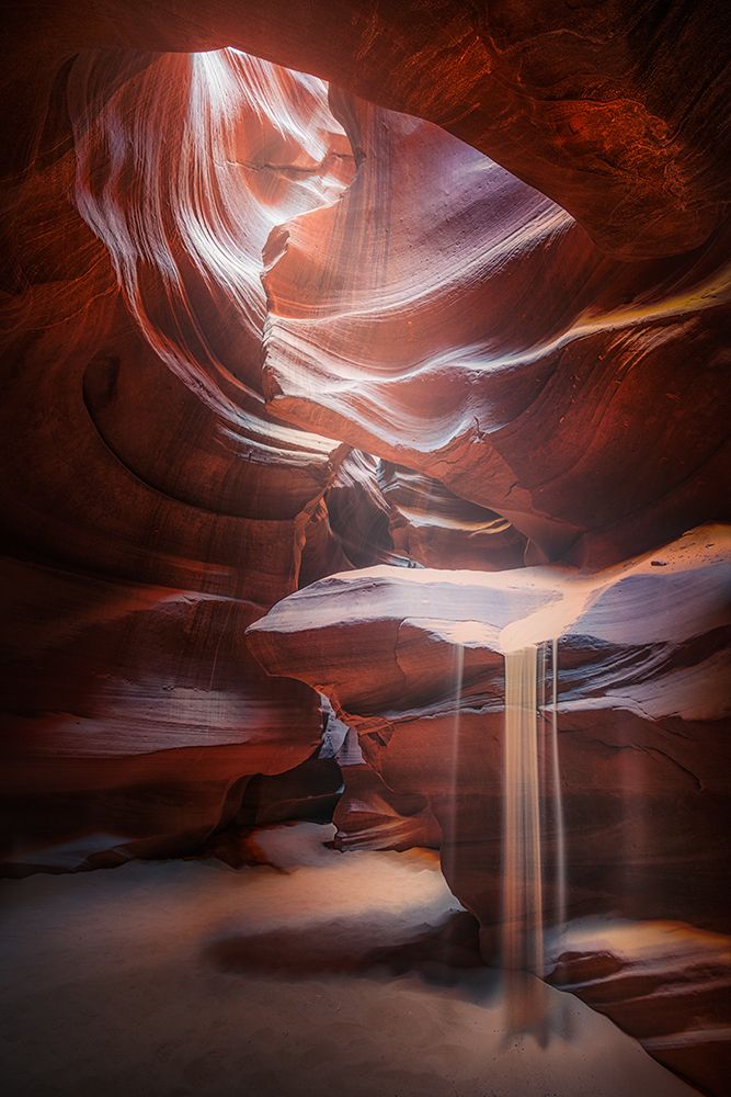 Antelope Sandfall art print by Clara Gamito for $57.95 CAD