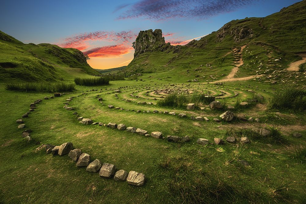 Scotland - Fairy Glen art print by Jean Claude Castor for $57.95 CAD