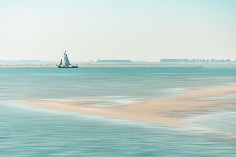 Passing A Sandbank art print by Bernardine De Laat for $57.95 CAD