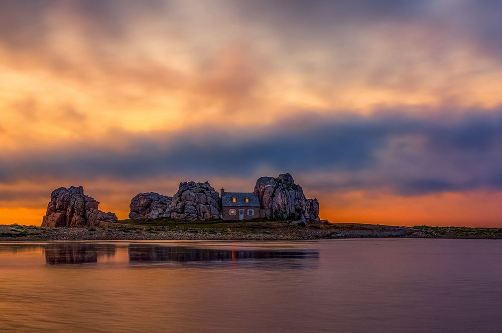 Sunset At Plougrescant art print by Alessandro Traverso for $57.95 CAD