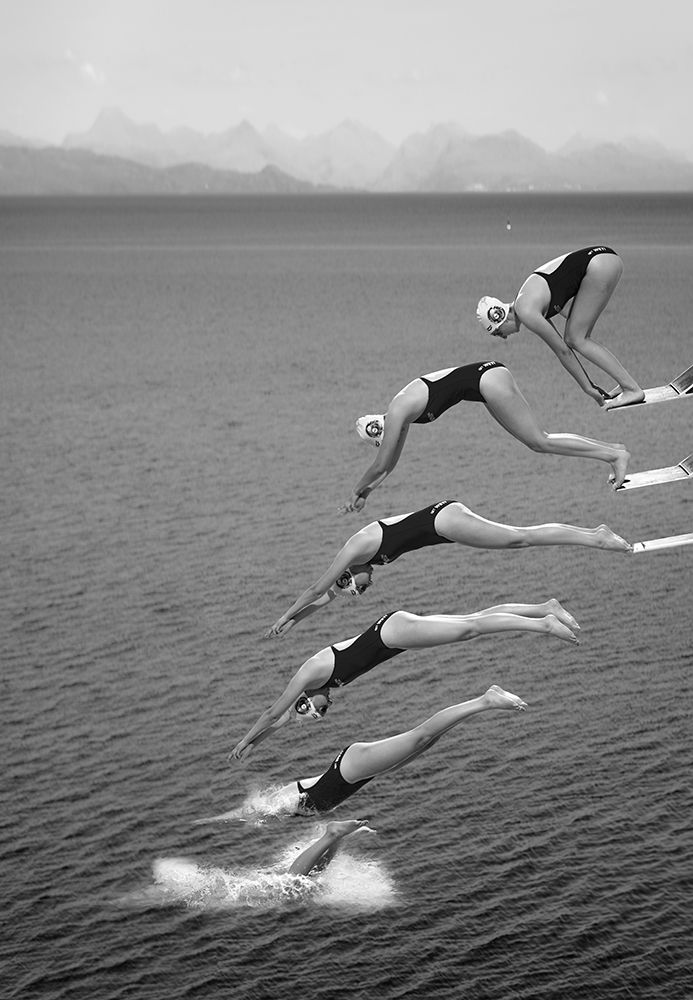 The Beauty Of Diving art print by Greetje Van Son for $57.95 CAD