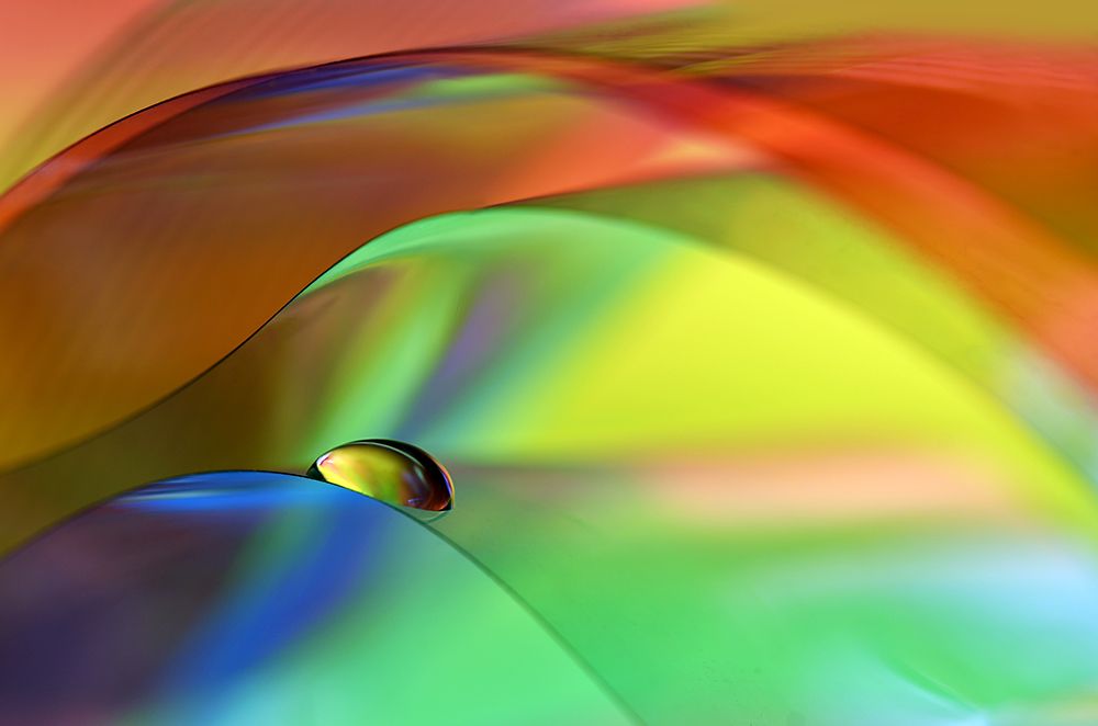 Color Cascade art print by Heidi Westum for $57.95 CAD