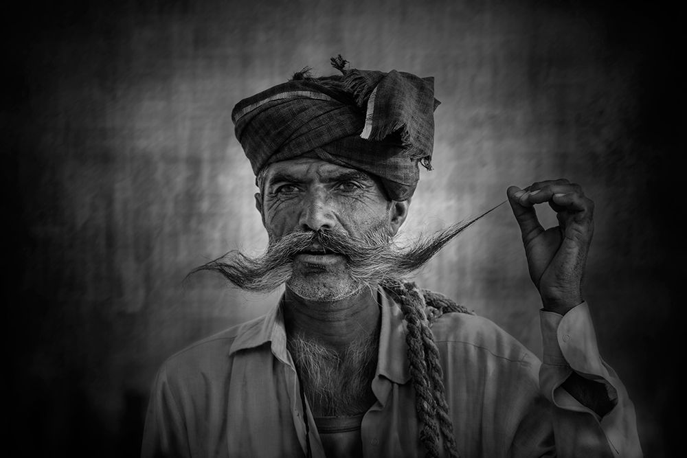 Old Rajasthani Man art print by Svetlin Yosifov for $57.95 CAD
