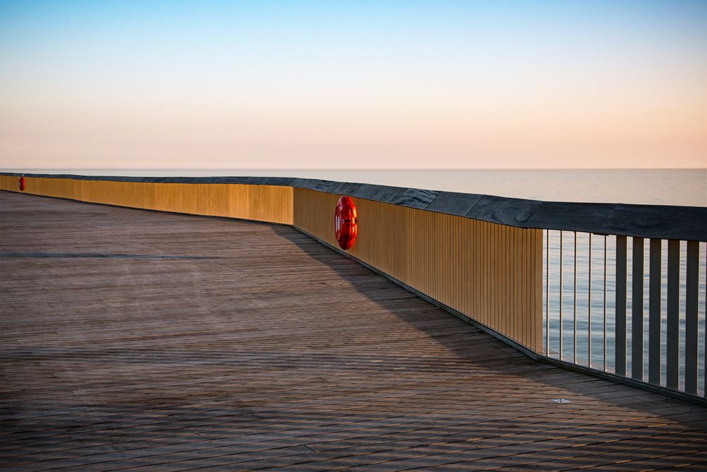 Pier art print by Linda Wride for $57.95 CAD
