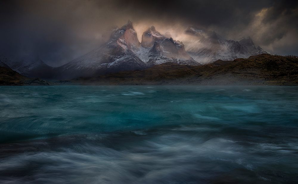 Stormy winds over the Torres del Paine art print by Peter Svoboda for $57.95 CAD
