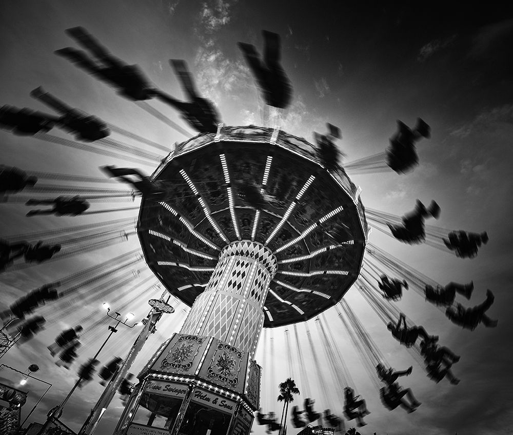Wave Swinger art print by Yi Fan for $57.95 CAD