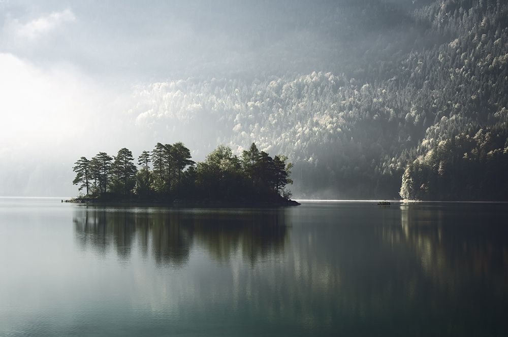 Morning Fog Clearing art print by Jan Rauwerdink for $57.95 CAD