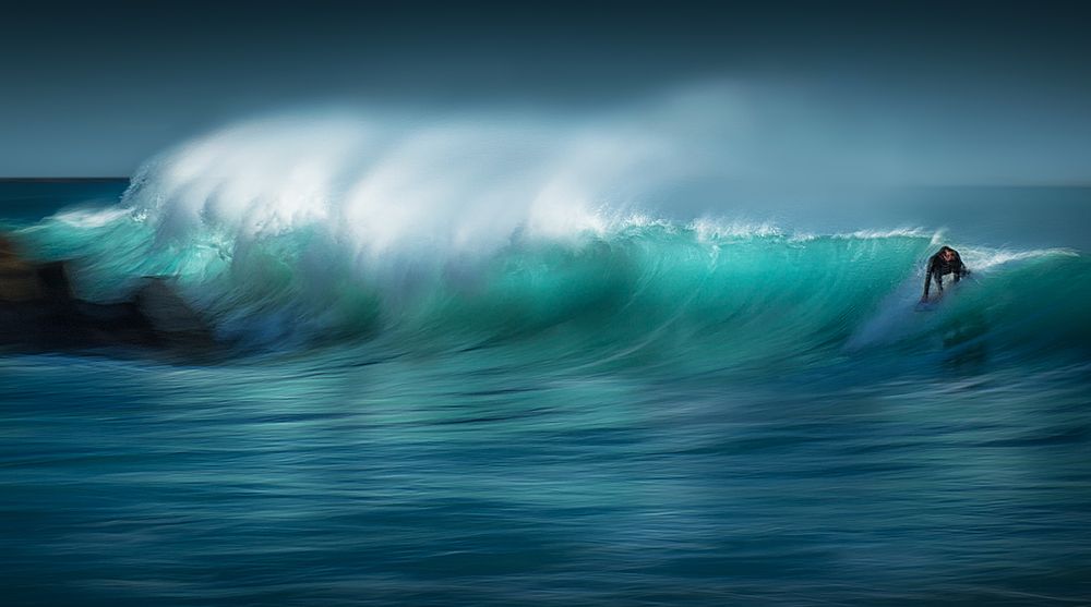 Riding The Wave art print by Paolo Lazzarotti for $57.95 CAD