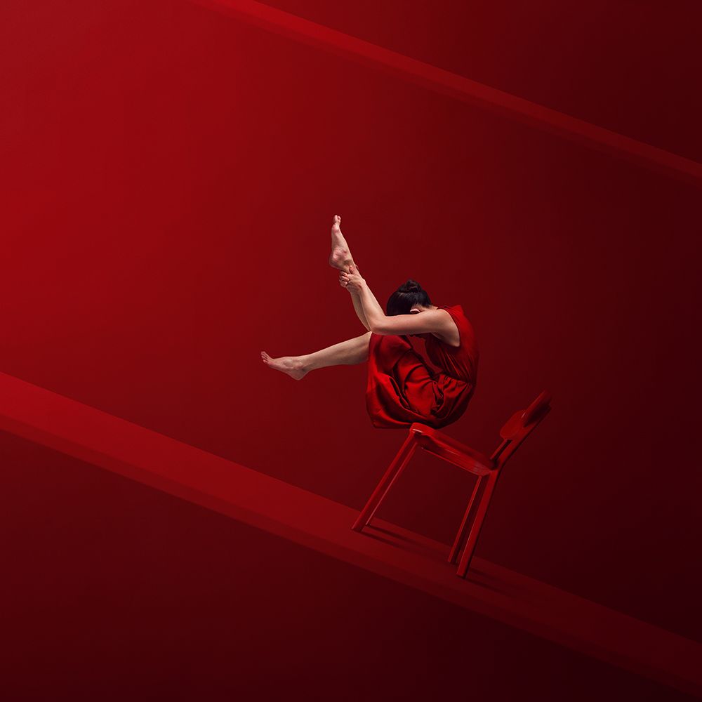 Red Chair art print by Hardibudi for $57.95 CAD