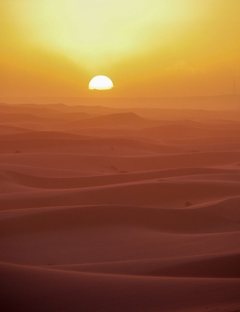 Sunset Over Dunes art print by Riosolar for $57.95 CAD