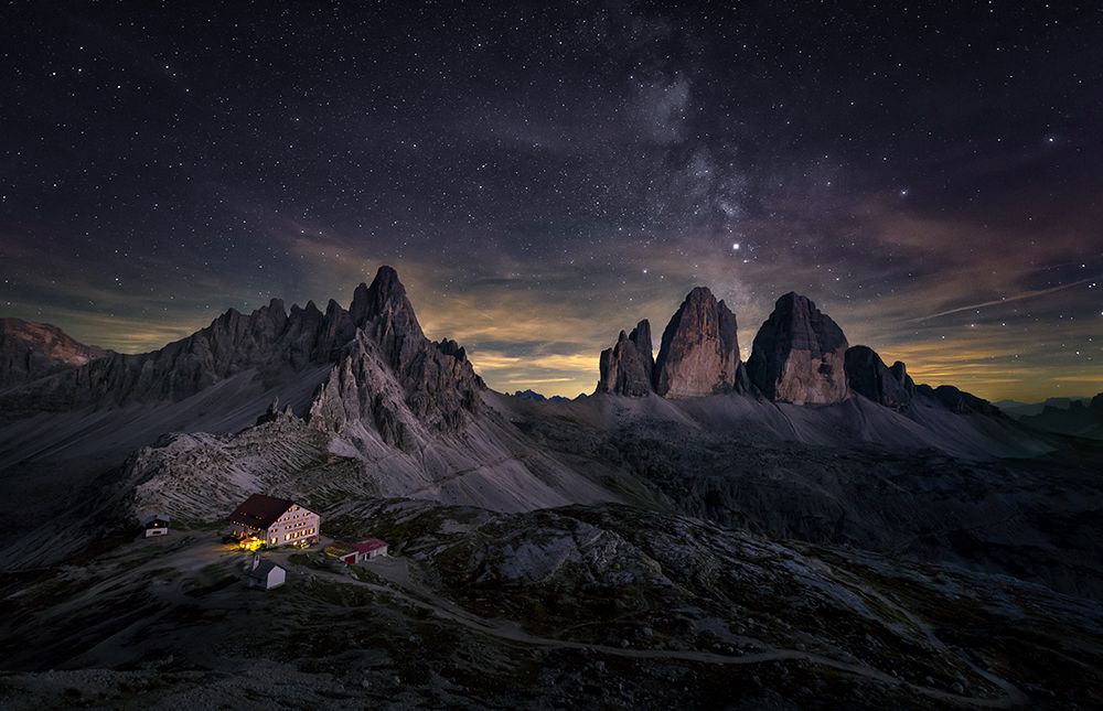Tre Cime Di Lavaredo art print by Larry Deng for $57.95 CAD