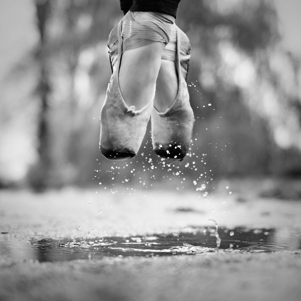 The Day We Went Jumping In Puddles art print by Howard Ashton-Jones for $57.95 CAD