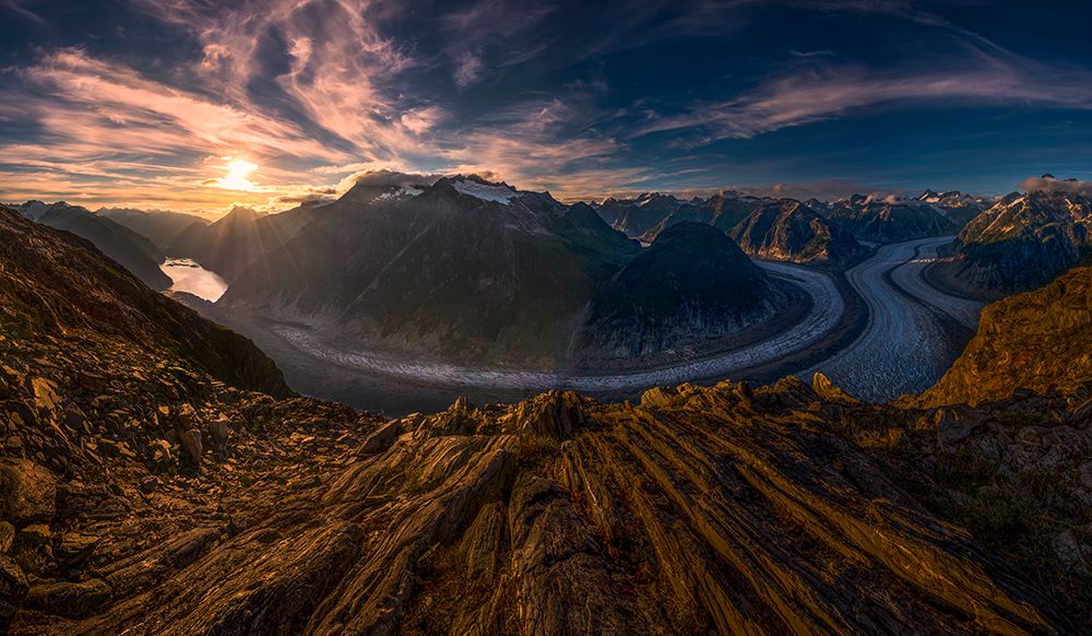 Gilkey Glacier Lookout art print by James S. Chia for $57.95 CAD