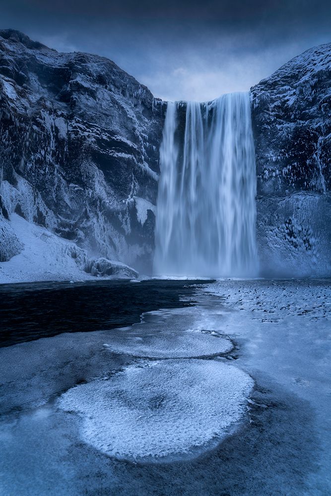 Skogafoss art print by Jingshu Zhu for $57.95 CAD