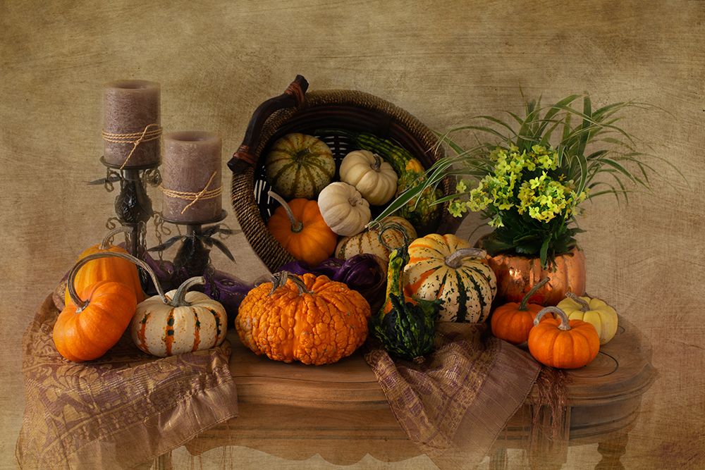 Autumn Gathering art print by Darlene Hewson for $57.95 CAD