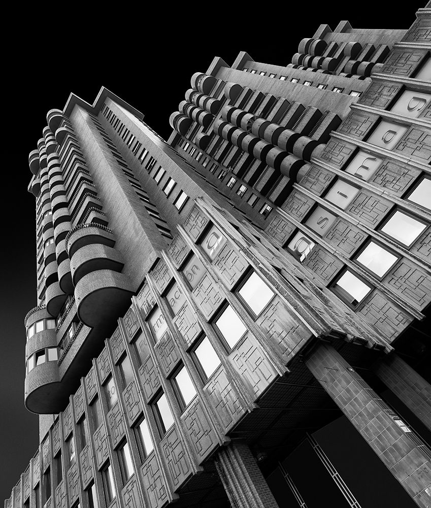 Plaza Building art print by Peru Serra for $57.95 CAD