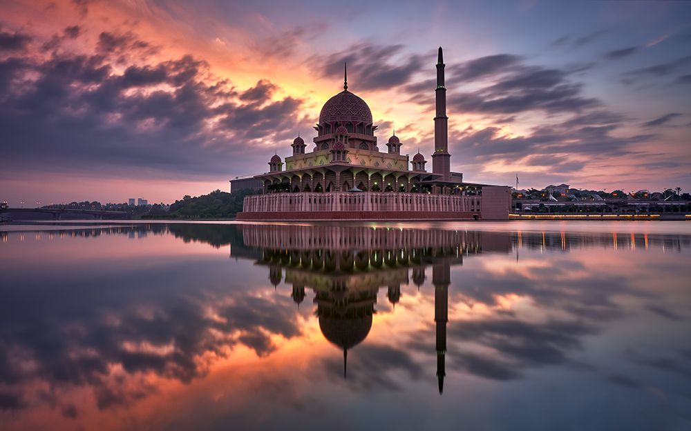 Masjid Putrajaya art print by Jesus M. Garcia for $57.95 CAD