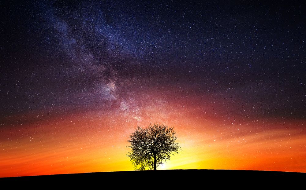 Milky Way art print by Bess Hamiti for $57.95 CAD