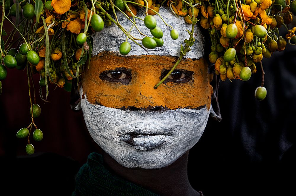 Surma Tribe Girl - Ethiopia art print by Joxe Inazio Kuesta for $57.95 CAD