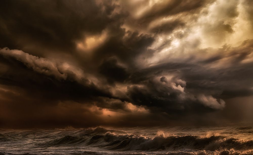The raging tempest... art print by Charlaine Gerber for $57.95 CAD