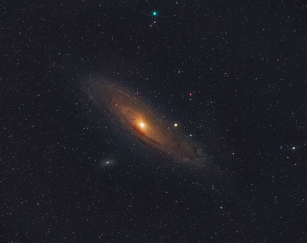 Andromeda Galaxy art print by Andrea Auf dem for $57.95 CAD